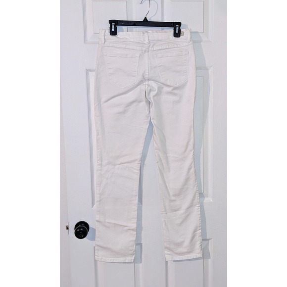 Skinnygirl White Denim Jeans The‎ Rail Straight Leg Women's Size 28 - Picture 2 of 5